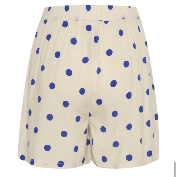 SAINT TROPEZ UDELIA SHORTS Ice Big Dots Size XS NWT - Picture 6 of 6